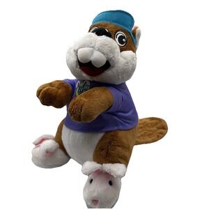 Buc-ee's Easter Bunny Edition 12" Beaver Plush Bucees Bunny Ears Slippers